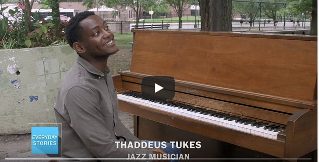 WATCH: Thaddeus Tukes with Piano in the Parks