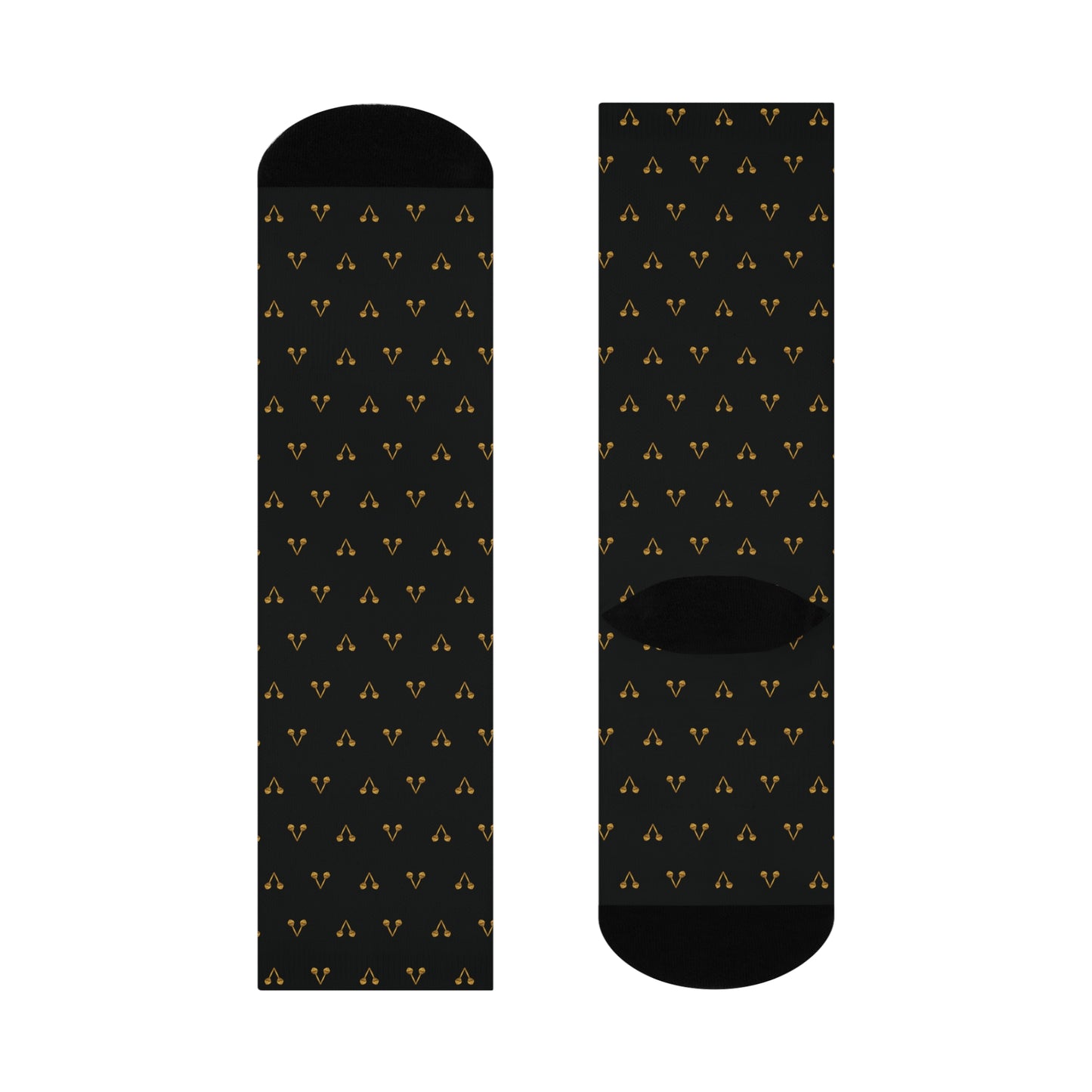 Let's Vibe™ Socks (Black)